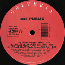 Load image into Gallery viewer, Joe Public – Live And Learn