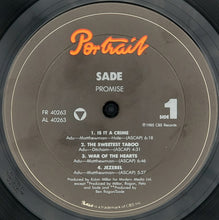 Load image into Gallery viewer, Sade – Promise