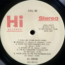 Load image into Gallery viewer, Al Green – Call Me