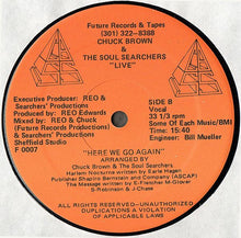 Load image into Gallery viewer, Chuck Brown &amp; The Soul Searchers – Live