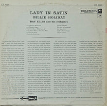 Load image into Gallery viewer, Billie Holiday With Ray Ellis And His Orchestra – Lady In Satin
