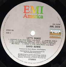 Load image into Gallery viewer, David Bowie – Let's Dance