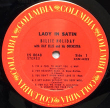 Load image into Gallery viewer, Billie Holiday With Ray Ellis And His Orchestra – Lady In Satin