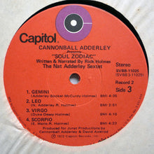 Load image into Gallery viewer, Cannonball Adderley Written And Narrated By Rick Holmes / The Nat Adderley Sextet – Soul Zodiac