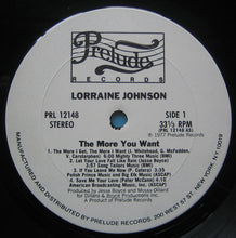 Load image into Gallery viewer, Lorraine Johnson – The More You Want