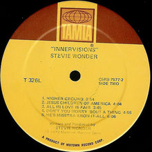 Load image into Gallery viewer, Stevie Wonder – Innervisions