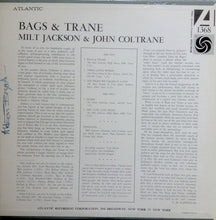 Load image into Gallery viewer, Milt Jackson &amp; John Coltrane – Bags &amp; Trane