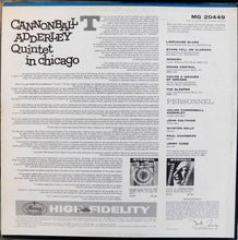 Load image into Gallery viewer, Cannonball Adderley Quintet – Cannonball Adderley Quintet In Chicago