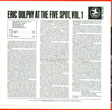 Load image into Gallery viewer, Eric Dolphy – At The Five Spot, Vol. 1