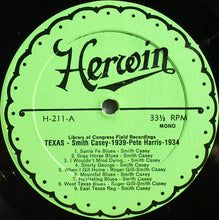 Load image into Gallery viewer, Pete Harris (11) / Smith Casey – Jack O'Diamonds (Library Of Congress Field Recordings From Texas)