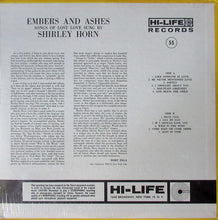 Load image into Gallery viewer, Shirley Horn – Embers And Ashes