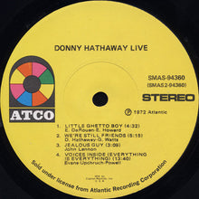 Load image into Gallery viewer, Donny Hathaway – Live
