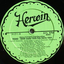 Load image into Gallery viewer, Pete Harris (11) / Smith Casey – Jack O'Diamonds (Library Of Congress Field Recordings From Texas)