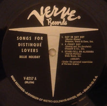 Load image into Gallery viewer, Billie Holiday – Songs For Distingué Lovers