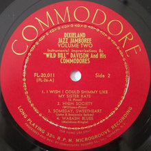 Load image into Gallery viewer, "Wild Bill" Davison And His Commodores* – Dixieland Jazz Jamboree (Instrumental Improvizations By "Wild Bill" Davison And His Commodores Volume Two)