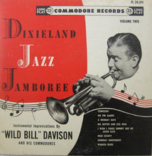 Load image into Gallery viewer, "Wild Bill" Davison And His Commodores* – Dixieland Jazz Jamboree (Instrumental Improvizations By "Wild Bill" Davison And His Commodores Volume Two)