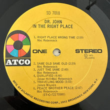 Load image into Gallery viewer, Dr. John – In The Right Place