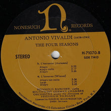 Load image into Gallery viewer, Antonio Vivaldi, Reinhold Barchet, Southwest German Chamber Orchestra* Under The Direction Of Friedrich Tilegant – The Four Seasons