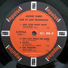 Load image into Gallery viewer, Archie Shepp – Live In San Francisco