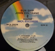 Load image into Gallery viewer, John Coltrane – Sun Ship