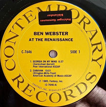 Load image into Gallery viewer, Ben Webster – At The Renaissance