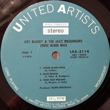 Load image into Gallery viewer, Art Blakey &amp; The Jazz Messengers = アート・ブレイキーとジャズ・メッセンジャーズ – 3 Blind Mice = スリー・ブラインド・マイス