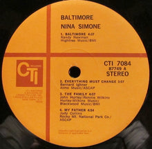 Load image into Gallery viewer, Nina Simone – Baltimore