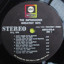 Load image into Gallery viewer, The Impressions – Greatest Hits