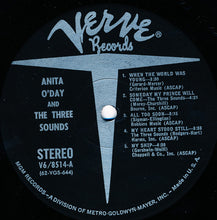 Load image into Gallery viewer, Anita O'Day &amp; The Three Sounds – Anita O'Day &amp; The Three Sounds