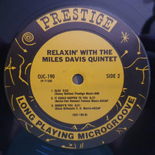 Load image into Gallery viewer, The Miles Davis Quintet – Relaxin' With The Miles Davis Quintet
