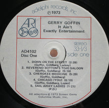 Load image into Gallery viewer, Gerry Goffin – It Ain't Exactly Entertainment