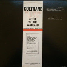 Load image into Gallery viewer, Coltrane – "Live" At The Village Vanguard