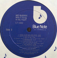 Load image into Gallery viewer, Ike Quebec – With A Song In My Heart