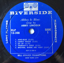 Load image into Gallery viewer, Abbey Lincoln – Abbey Is Blue