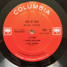 Load image into Gallery viewer, Miles Davis – Kind Of Blue