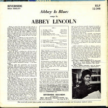 Load image into Gallery viewer, Abbey Lincoln – Abbey Is Blue
