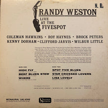 Load image into Gallery viewer, Randy Weston – Live At The Fivespot