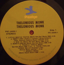 Load image into Gallery viewer, Thelonious Monk – Thelonious Monk