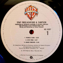 Load image into Gallery viewer, Ashford &amp; Simpson – Stay Free