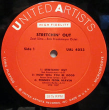 Load image into Gallery viewer, Zoot Sims - Bob Brookmeyer Octet – Stretching Out