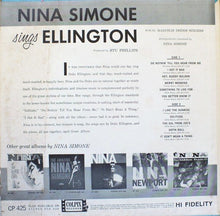 Load image into Gallery viewer, Nina Simone – Nina Simone Sings Ellington