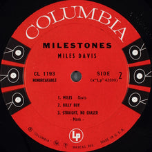 Load image into Gallery viewer, Miles Davis – Milestones