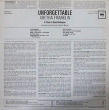 Load image into Gallery viewer, Aretha Franklin – Unforgettable (A Tribute To Dinah Washington)