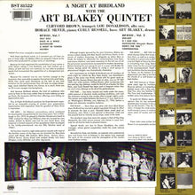 Load image into Gallery viewer, Art Blakey Quintet – A Night At Birdland Volume 2