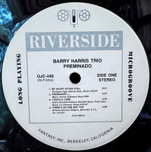 Load image into Gallery viewer, Barry Harris Trio – Preminado