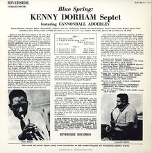 Load image into Gallery viewer, Kenny Dorham Septet Featuring Cannonball Adderley – Blue Spring