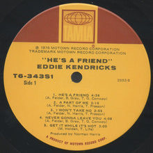 Load image into Gallery viewer, Eddie Kendricks – He's A Friend