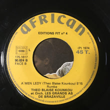 Load image into Gallery viewer, Théo-Blaise Kounkou Et L'Orch. Les grands As de Brazaville*, Sita Vincent Et L'Orch. Les grands As de Brazaville* – A Men Ledy