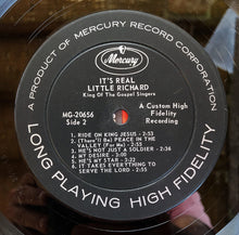 Load image into Gallery viewer, Little Richard Accompanied By The Quincy Jones Orchestra* With The Howard Roberts Chorale – The King Of The Gospel Singers: Little Richard