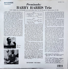 Load image into Gallery viewer, Barry Harris Trio – Preminado
